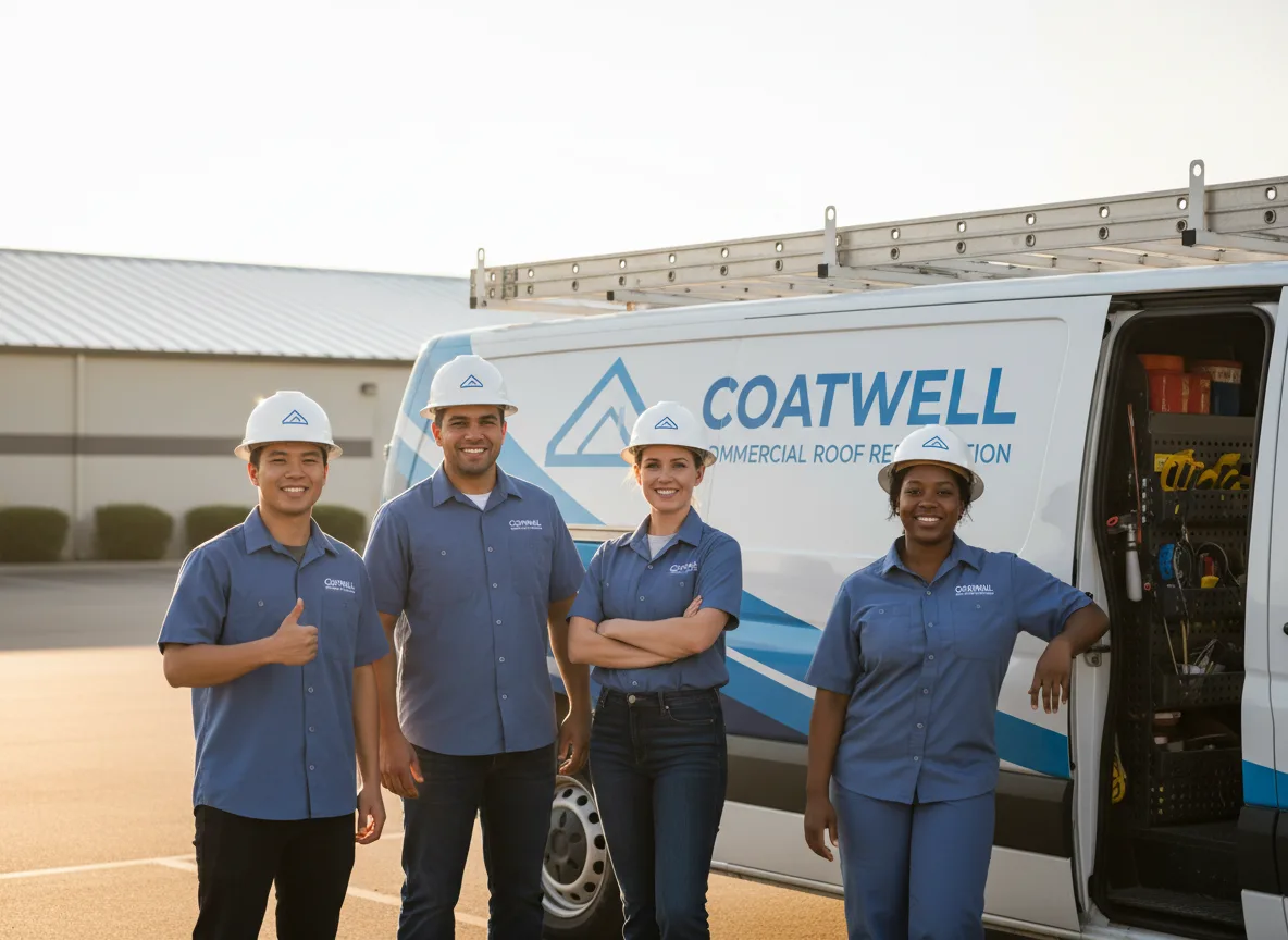 Commercial roof coating company in Ellwood City, PA